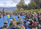 TNI Merangkul Hati Papua: Kehangatan Makan Bersama Satgas Yonif 408/Sbh di Tengah Keterbatasan Tumbupur